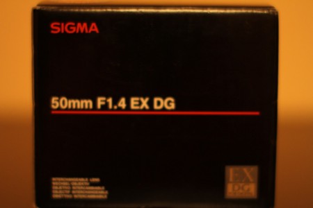 Sigma 50mm f/1.4 EX DG HSM (Canon)